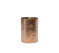Fonowx Bicchiere in Ottone Contenitore per Bevande Tazza Bicchiere da Acqua Metallo con Finitura E per Bere E Versare Adatto Familiare Ospitalità Feste, Rame