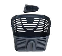 Fonowx Bike Basket con Elevata capacità Contenitore Robusto per Bici Cestino Portaoggetti Frontale Accessorio Universale per Ciclismo Borsa Trasporto in PP I, Piccolo