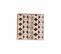 Fonowx Blocchi di Costruzione in Legno per Bambini con Puzzle Geometrico a Forma di Farfalla per Miorare La Coordinazione E La Logica Adatto E Apprendimento Senza Schermo