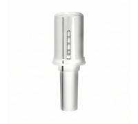 Fonowx Bocchino in Ottone Regolabile Accessorio Musicale Forma di Tubo per prima Delle Prove, Casa, Argento