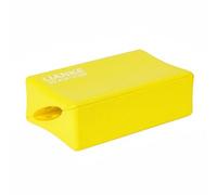 Fonowx Brick Blocco Pilates Cubo Stretching Mattonella Danza Ergonomico per Allineamento E Durante Allungamenti E Bilanci in PU Resistente Adatto per, Giallo