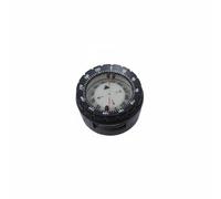 Fonowx Bussola Subacquea Bussola da Immersione Bussola Nautica Strumento di Direzione con Alloggiamento Ruotabile Montaggio su Tubo Del Kit Letture Immediate, Nero
