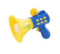 Fonowx Cambia Voce Giocattolo Bambini Mini Microfono Portatile Volume Regolabile Creativo Educativo in PP Adatto a Feste Regali Gioco in Casa, Blu, Taglia unica bambino