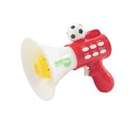 Fonowx Cambia Voce Giocattolo Bambini Mini Microfono Portatile Volume Regolabile Creativo Educativo in PP Adatto a Feste Regali Gioco in Casa, Rosso, Taglia unica bambino