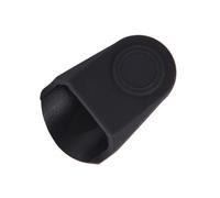 Fonowx Cappuccio Bocchino Sassofono Copriconico Protezione Bocchino Copribocchino Coperchio Strumento in Gomma Opaca Elastica per Copertura Sicura E, Nero, M