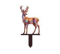 Fonowx Cartello con Picchetto Decorativo | Resistente Intemperie, Decorazione da Giardino con picchetto, Robusto, per Aiuola,