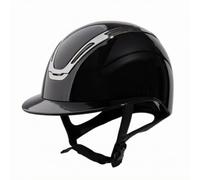 Fonowx Casco Ippico con Calotta Arrotondata E Dettagli Eleganti Sul Frontale per Un Look da Adatto a Esercitazioni E Attività Equestri