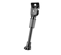 Fonowx Cavalletto Laterale Bici con Base a Antiscivolo in Acciaio Temprato per Biciclette Bambini Supporto Parcheggio Stabile con Molla Installazione Veloce Adatto Uso Quotidiano, Nero, 20 Pollici