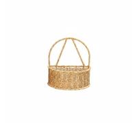 Fonowx Cestino da Parete Intrecciato Cestino Appeso Contenitore Parete Organizer Portadocumenti Decorativo in PP PE Struttura Aperta Adatto per Soggiorno Ingresso, Cesto Appeso A Doppio Strato