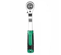 Fonowx Chiave a Cricchetto Ergonomica con Manico da 150 Mm E Testa Snodabile Compatta per in Acciaio al Cromo Vanadio per Manutenzione Ordinaria E Lavori Generali Nel Garage, Stile B