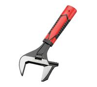 Fonowx Chiave Regolabile Bagno Utensile Manuale Apertura Ampia Chiave Idraulica Acciaio Al Carbonio Durevole Struttura Compatta Adatta per Casa Garage Offici, Apertura 65mm