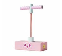 Fonowx Children Pogo Bouncer Saltatore Bambini Gioco Salterello Giocattolo per con Struttura Robusta Base Morbida E Maniglie Comode con Squeak Adatto per, Rosa, Size to 3