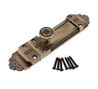 Fonowx Chiusura per Porta in Stile Vintage per La E L'arredamento Della Casa, Bronzo, come descritto