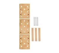 Fonowx Climbing Board Tavola da Allenamento Arrampicata in Legno Multistrato Maniglie Compatta Parete Resistente Adatta a Giovani Appassionati di Fitness Spazi Ristretti Palestra Privata, Stile A