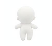 Fonowx Corpo Bambola Morbido Imbottito Superficie di Lineamenti Personalizzabile Leggera Facile da Abbracciare Adatta per Gioco Decorazione Casa, Corpo Base 10cm