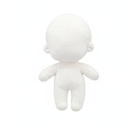 Fonowx Corpo Bambola Morbido Imbottito Superficie di Lineamenti Personalizzabile Leggera Facile da Abbracciare Adatta per Gioco Decorazione Casa, Corpo Multi-pezzo 15cm