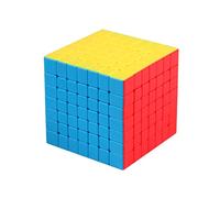 Fonowx Cube Magico Giocattolo Rompicapo Cubo Puzzle Gioco Intelligenza Funzione Stimolante Materiale Plastica Adatto per Feste Regali Famiglia Bambini, Colorato