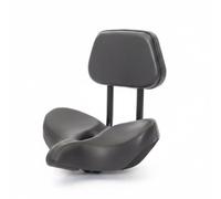 Fonowx Cuscino Antishock per Sella Bicicletta Schienale Imbottito Regolabile in PU Memoria Confortevole Adatto a Bambini Anziani Pendolarismo