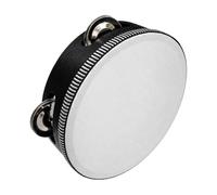 Fonowx da 7 Pollici Portatile a Mano Resistente Strumento a Percussione Manuale per Principianti, Bambini, Spettacoli di Danza, Nero, 7IN
