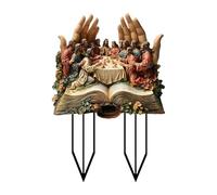 Fonowx Da Giardino Ultimo, Gesù di, Statua Decorativa per Recinzione