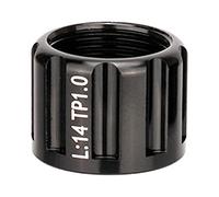 Fonowx Dado per Mozzo Ruota Bicicletta, Lega di Alluminio, Dado a Vite per Ruota Anteriore, Accessorio di Bloccaggio ASSE, Ricambi per Mountain Bike, Appassi, M12 1.0