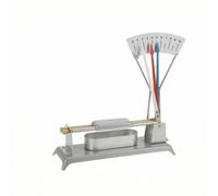 Fonowx Dimostratore di Dilatazione Termica Apparecchio Educativo Strumento con Tre Indicatori Colorati E Vassoio Rettangolare Struttura in Metallo Adatto per Aule di Fisica Laboratori Didattici