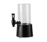 Fonowx Dispenser di Birra Multicolore Erogatore, Rotondo Cilindrico Luce Bianca, 2L