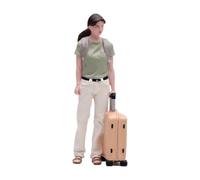 Fonowx Figura in Miniatura di Donna Dipinta, Accessorio per Diorama, Modello di Micro Paesaggio in Resina, Oggetto da Collezione, Adatto per Compleanno, Fest