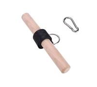 Fonowx Forearm Strength Barra Allenamento Polsi Rullo Avambracci Impugnatura Attacco Robusto con Moschettone per Set Allenamento Adatto per Esercizi Upper Limb Palestra Pratiche Quotidiane, 30cm