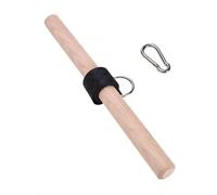 Fonowx Forearm Strength Barra Allenamento Polsi Rullo Avambracci Impugnatura Attacco Robusto con Moschettone per Set Allenamento Adatto per Esercizi Upper Limb Palestra Pratiche Quotidiane, 40cm