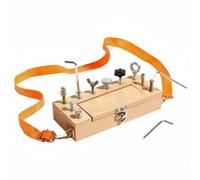 Fonowx Giocattolo Avvitabile in Vite Dadi Cacciavite Pannello Manuale con Varie Ferramenta per Coordinazione Occhio Mano Ragionamento Adatto a Bambini Casa Giochi
