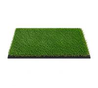 Fonowx Golf Swing Tappetino Pratica Tee Palla da Golf Base Gomma Sintetica Due Sezioni per Addestramento Colpo Campo Pratica Principianti Esperti, Tappetino da golf con lunga a