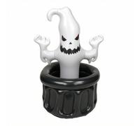 Fonowx Halloween Party Secchiello Ghiaccio Gonfiabile Contenitore Bevande Secchio Bibite Porta Ghiaccio in Pvc Braccia Sollevate Volto Spettrale, Stile Di Halloween Con Design A Forma Di Fantasma