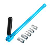 Fonowx Kit di Chiavi a Bussola, Utensile Manuale per La Rimozione con 6 Bussole, Chiave per Idraulico