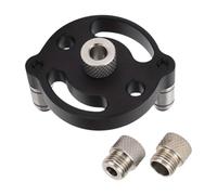 Fonowx Kit Guida per Trapano Da 6/8/10 Mm per Centraggio con Boccole, Utensile per Fori Verticali, Nero