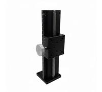 Fonowx Manual Positioning Stage Piattaforma Tavola Asse Z Supporto; Meccanismo Manuale con Ruota per Regolazioni Z E Meccanica; Adatta per Laboratorio Officina Test Ingegneria, LWZ60-L200