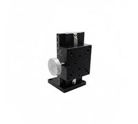 Fonowx Manual Positioning Stage Piattaforma Tavola Asse Z Supporto; Meccanismo Manuale con Ruota per Regolazioni Z E Meccanica; Adatta per Laboratorio Officina Test Ingegneria, LWZ60-L100
