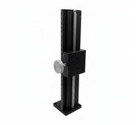 Fonowx Manual Positioning Stage Piattaforma Tavola Asse Z Supporto; Meccanismo Manuale con Ruota per Regolazioni Z E Meccanica; Adatta per Laboratorio Officina Test Ingegneria, LWZ60-L250
