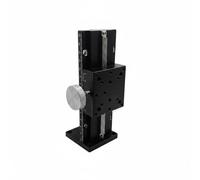 Fonowx Manual Positioning Stage Piattaforma Tavola Asse Z Supporto; Meccanismo Manuale con Ruota per Regolazioni Z E Meccanica; Adatta per Laboratorio Officina Test Ingegneria, LWZ60-L150