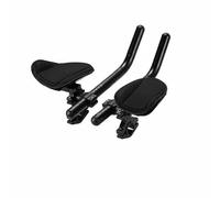 Fonowx Manubrio Bici Supporto Estensione Braccioli Pieghevole in Alluminio con Cuscinetti Imbottiti per Confort Adatto per Ciclismo su Strada Triathlon Percorrenza, Stile A