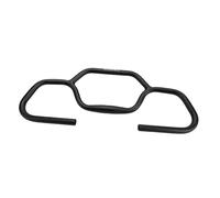 Fonowx Manubrio Ergonomico a Farfalla per Bicicletta, in Lega di Alluminio, con Poggiabraccia Robusto, Componente per Il Posizionamento delle Mani, Adatto PE, 1 Pc