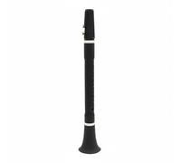 Fonowx Mini Clarinet Clarinetto Tascabile Strumento Portatile Senza Chiavi Flauto per Pratica in Durevole con Pouch Adatto per Apprendimento Graduale Lezioni in Classe Uso a Casa