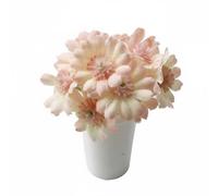 Fonowx Miniatura Vaso Pianta in Vaso Decorazione Bambola Accessorio per Scene Floreali Creative in Plastica 1 12 Adatta per Casa Delle Bambole Diorami Scrivania Libreria, Rosa