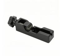 Fonowx Misuratore Gioco Candele Robustezza Elevata con Corpo Metallico Lungo E Canale di Lavoro Benzina Adatto per Assistenza Veicoli, Nero, Non Include Lo Spessimetro