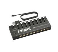 Fonowx Mixer Audio Digitale a 8 Ingressi con Controllo Del Livello per Canale E Connettività Usb C per Unire Fonti Sonore E Ridurre il Rumore di Fondo Adatto a Concerti E Performance Dal