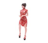 Fonowx Modellino di Cheongsam in 1/18, Statuetta in Miniatura per Micro Paesaggi
