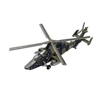 Fonowx Modello di Aereo Giocattolo Elicottero Assemblaggio Manuale Kit Puzzle Resistente Materiale PP Dettagli Realistici Adatto a Bambini Decorazione Casa, 19cmx18cmx6cm