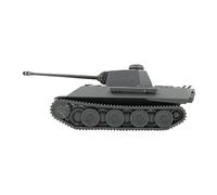 Fonowx Modello di carro Armato in Scala 1:72 4D di Costruzione di Carri Armati in Miniatura Modello di carro Armato di Veicoli Giocattolo da Collezione, carro Armato Leopardato
