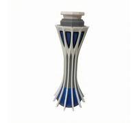 Fonowx Modello di Una Torre di Controllo Aeroportuale in 1:400,