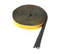 Fonowx Nastro Adesivo Piatto per Guarnizioni di Stufe E, Accessori Resistenti Al Calore, Facile Da Installare, 18 mm x 3 metri